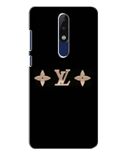 Чехол для Nokia 5.1 Plus (X5) с картинкой «Louis Vuitton — минимализм»