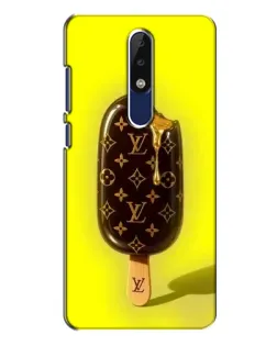 Чехол для Nokia 5.1 Plus (X5) с картинкой «Мороженое от LV»