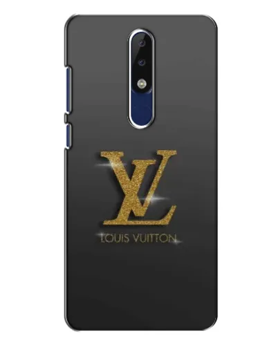 Чехол для Nokia 5.1 Plus (X5) с картинкой «Градиент Louis Vuitton»