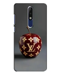 Чехол для Nokia 5.1 Plus (X5) с картинкой «Красное яблоко LV»