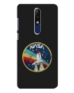 Чохол для Nokia 5.1 Plus (X5) з картинкою «NASA — емблема місії»