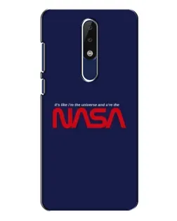 Чехол для Nokia 5.1 Plus (X5) с картинкой «NASA — глубокий космос»