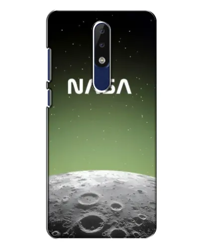Чехол для Nokia 5.1 Plus (X5) с картинкой «NASA — лунный градиент» Чехол для Nokia 5.1 Plus (X5) с картинкой «NASA — лунный градиент»