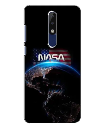 Чехол для Nokia 5.1 Plus (X5) с картинкой «Земля из космоса NASA» Чехол для Nokia 5.1 Plus (X5) с картинкой «Земля из космоса NASA»