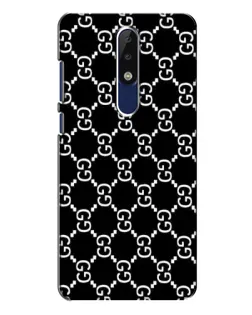 Чохол для Nokia 5.1 Plus (X5) з картинкою «Gucci — сітчастий паттерн»
