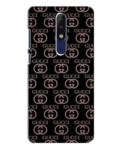 Чохол для Nokia 5.1 Plus (X5) з картинкою «Класична монограма Gucci»