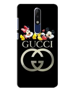 Чохол для Nokia 5.1 Plus (X5) з картинкою «Gucci — герої Disney»