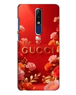 Чохол для Nokia 5.1 Plus (X5) з картинкою «Gucci — золотий сад»