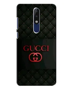 Чохол для Nokia 5.1 Plus (X5) з картинкою «Gucci — стьобаний чорний»