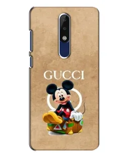 Чохол для Nokia 5.1 Plus (X5) з картинкою «Міккі Маус Gucci — крафт»