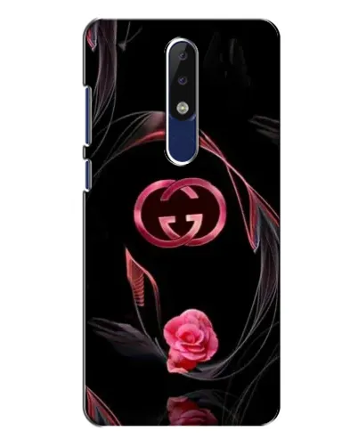 Чохол для Nokia 5.1 Plus (X5) з картинкою «Gucci — неонова троянда»