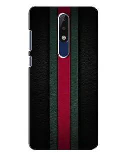 Чохол для Nokia 5.1 Plus (X5) з картинкою «Gucci — неонова лінія»