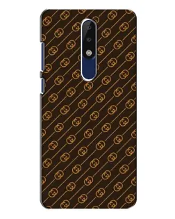 Чохол для Nokia 5.1 Plus (X5) з картинкою «Gucci — золоті діагоналі»