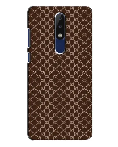 Чехол для Nokia 5.1 Plus (X5) с картинкой «Gucci — шоколадная сетка» Чехол для Nokia 5.1 Plus (X5) с картинкой «Gucci — шоколадная сетка»