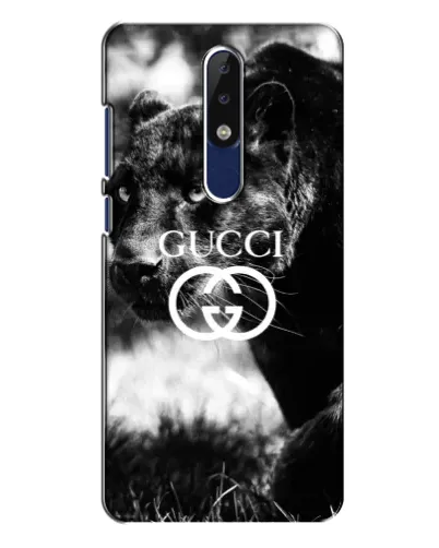 Чехол для Nokia 5.1 Plus (X5) с картинкой «Gucci — дикая природа» Чехол для Nokia 5.1 Plus (X5) с картинкой «Gucci — дикая природа»