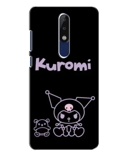 Чохол для Nokia 5.1 Plus (X5) з картинкою «Kuromi — чорний мінімалізм» Чохол для Nokia 5.1 Plus (X5) з картинкою «Kuromi — чорний мінімалізм»