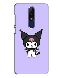 Чохол для Nokia 5.1 Plus (X5) з картинкою «Kuromi — ніжний фіолетовий»