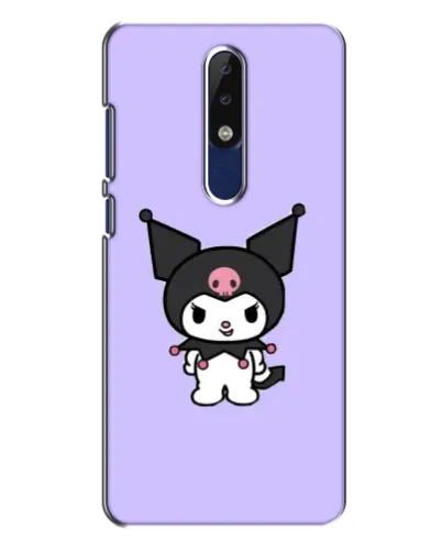 Чохол для Nokia 5.1 Plus (X5) з картинкою «Kuromi — ніжний фіолетовий» Чохол для Nokia 5.1 Plus (X5) з картинкою «Kuromi — ніжний фіолетовий»