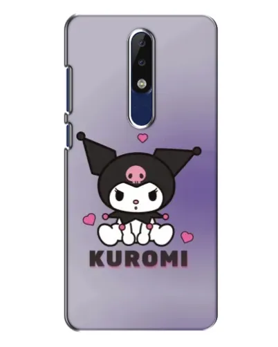 Чохол для Nokia 5.1 Plus (X5) з картинкою «Kuromi — фіолетовий арт» Чохол для Nokia 5.1 Plus (X5) з картинкою «Kuromi — фіолетовий арт»