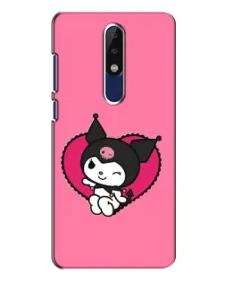 Чохол для Nokia 5.1 Plus (X5) з картинкою «Kuromi — любов у серці»