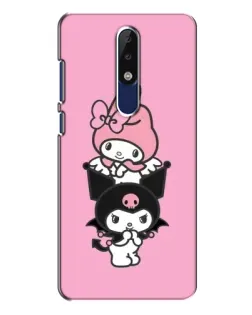 Чохол для Nokia 5.1 Plus (X5) з картинкою «My Melody та Kuromi»