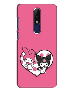 Чохол для Nokia 5.1 Plus (X5) з картинкою «Kuromi та My Melody»