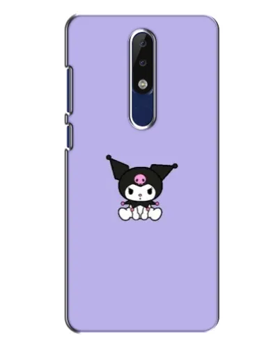 Чохол для Nokia 5.1 Plus (X5) з картинкою «Kuromi — фіолетовий мінімалізм» Чохол для Nokia 5.1 Plus (X5) з картинкою «Kuromi — фіолетовий мінімалізм»