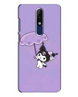 Чохол для Nokia 5.1 Plus (X5) з картинкою «Kuromi з парасолькою»