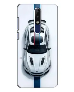 Чохол для Nokia 5.1 Plus (X5) з картинкою «Вид зверху — BMW M»