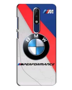 Чохол для Nokia 5.1 Plus (X5) з картинкою «BMW Performance стиль»