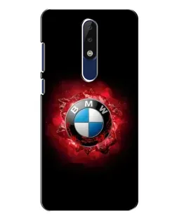 Чохол для Nokia 5.1 Plus (X5) з картинкою «Логотип BMW — спалах»