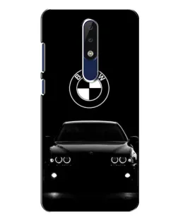 Чохол для Nokia 5.1 Plus (X5) з картинкою «BMW — погляд з темряви»