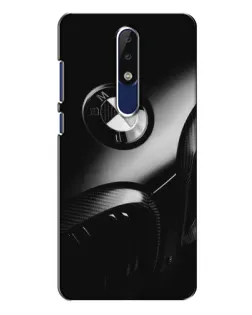 Чохол для Nokia 5.1 Plus (X5) з картинкою «Емблема BMW — макро»