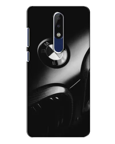 Чохол для Nokia 5.1 Plus (X5) з картинкою «Емблема BMW — макро»