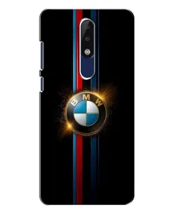 Чохол для Nokia 5.1 Plus (X5) з картинкою «BMW M-Power неон»