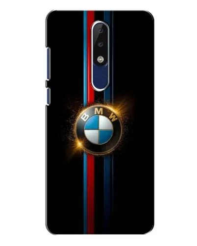 Чохол для Nokia 5.1 Plus (X5) з картинкою «BMW M-Power неон»