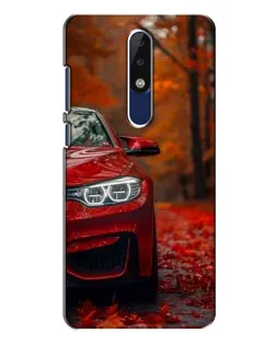 Чохол для Nokia 5.1 Plus (X5) з картинкою «Осіння BMW M4»