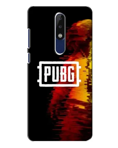Чехол для Nokia 5.1 Plus (X5) с картинкой «Яркий логотип PUBG» Чехол для Nokia 5.1 Plus (X5) с картинкой «Яркий логотип PUBG»