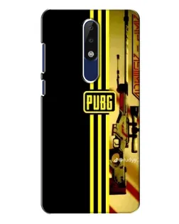Чехол для Nokia 5.1 Plus (X5) с картинкой «PUBG — камуфляжный шлем»