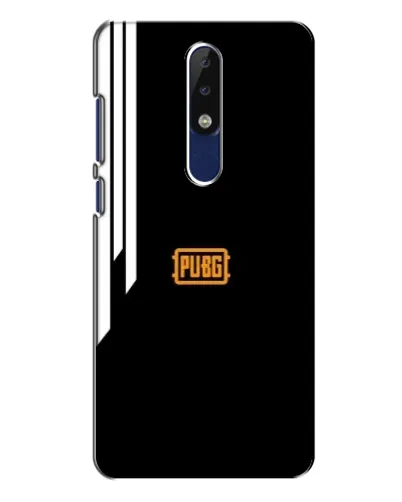 Чехол для Nokia 5.1 Plus (X5) с картинкой «PUBG — вертикальные линии» Чехол для Nokia 5.1 Plus (X5) с картинкой «PUBG — вертикальные линии»