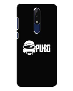 Чехол для Nokia 5.1 Plus (X5) с картинкой «PUBG — классический лого»
