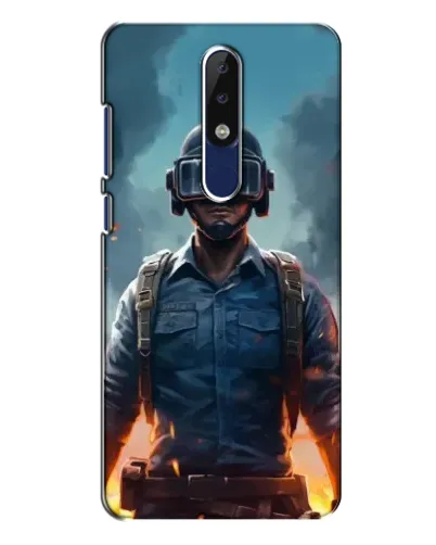 Чехол для Nokia 5.1 Plus (X5) с картинкой «PUBG — реалистичный герой» Чехол для Nokia 5.1 Plus (X5) с картинкой «PUBG — реалистичный герой»