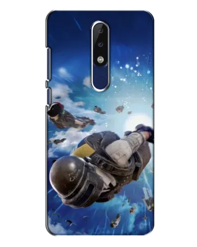 Чехол для Nokia 5.1 Plus (X5) с картинкой «Десант PUBG — прыжок» Чехол для Nokia 5.1 Plus (X5) с картинкой «Десант PUBG — прыжок»