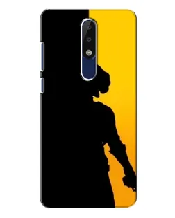 Чехол для Nokia 5.1 Plus (X5) с картинкой «Тень воина PUBG»