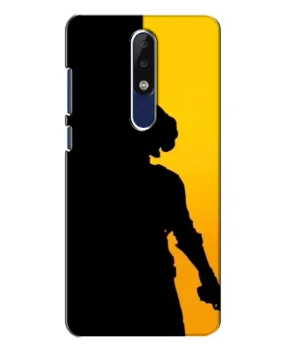 Чехол для Nokia 5.1 Plus (X5) с картинкой «Тень воина PUBG» Чехол для Nokia 5.1 Plus (X5) с картинкой «Тень воина PUBG»