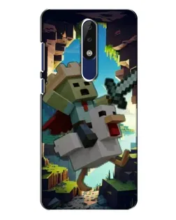 Чехол для Nokia 5.1 Plus (X5) с картинкой «Стив и гусь»