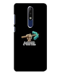 Чехол для Nokia 5.1 Plus (X5) с картинкой «Алмазная кирка»