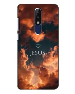 Чехол для Nokia 5.1 Plus (X5) с картинкой «Сияние Имени Jesus»