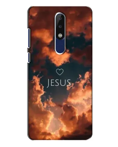 Чехол для Nokia 5.1 Plus (X5) с картинкой «Сияние Имени Jesus»