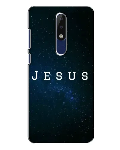 Чехол для Nokia 5.1 Plus (X5) с картинкой «Звездное небо Jesus»